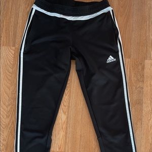 Adidas silk sweatpants